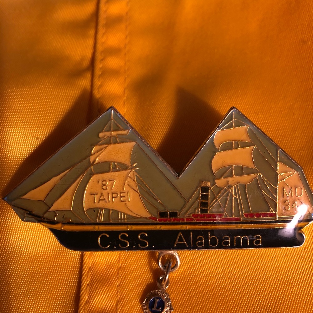 Lions Club Inter Pin C.S.S. Al 1987 MD 34 Taipei